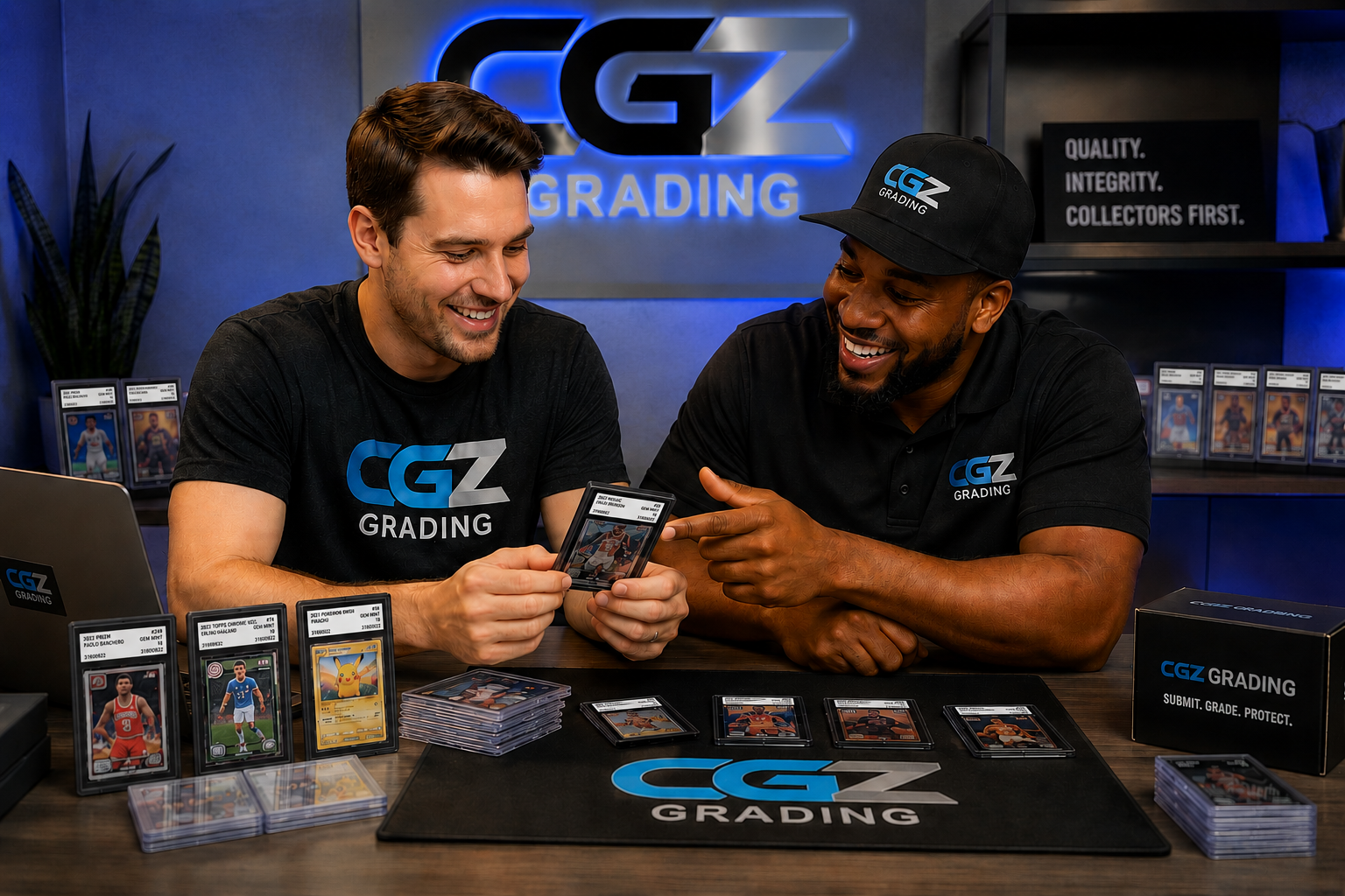 CGZ graded cards showcase